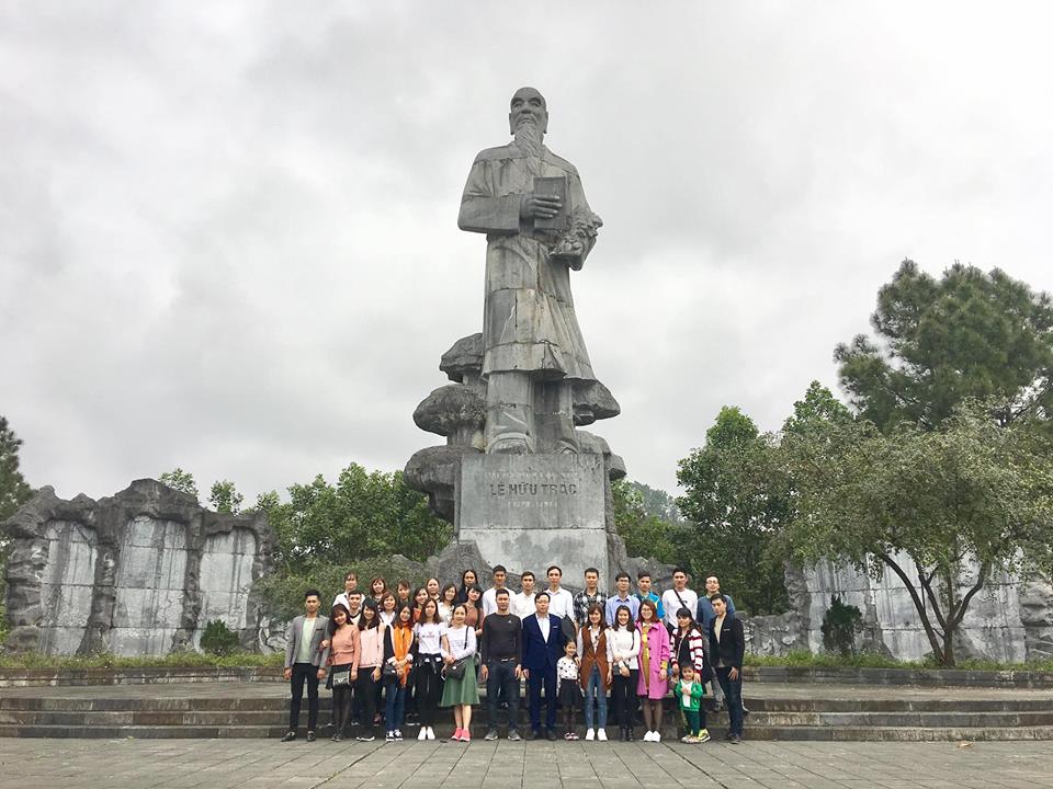 Du xuân đầu năm Mậu Tuất 2018 về thăm mộ Lê Hữu Trác - Hà Tĩnh